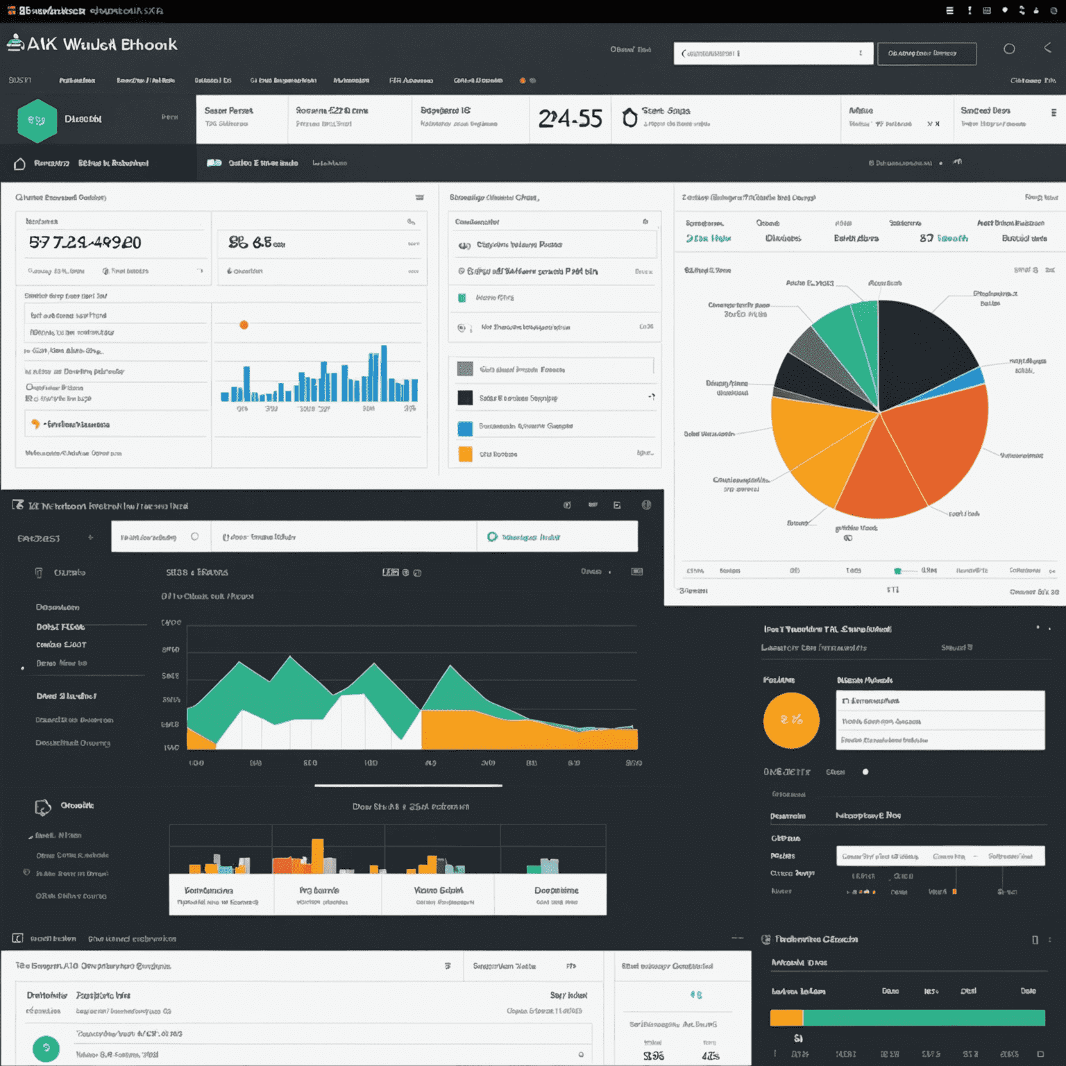 Schermata che mostra le nuove funzionalità di Zak Wubook PMS, inclusi grafici, dashboard e interfaccia utente migliorata